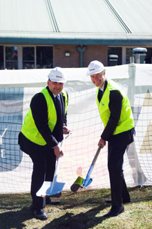 Sod Turning marks commencement of development at Kareena Private Hospital